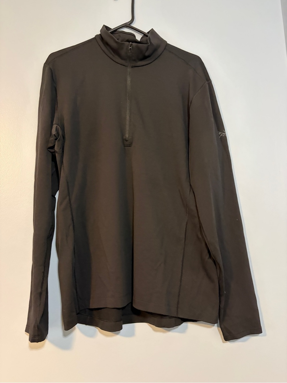 Arc'teryx Black Half-Zip Performance Jacket Phase AR